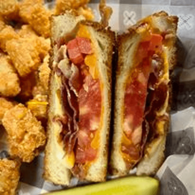 Big kid grilled cheese sandwich.