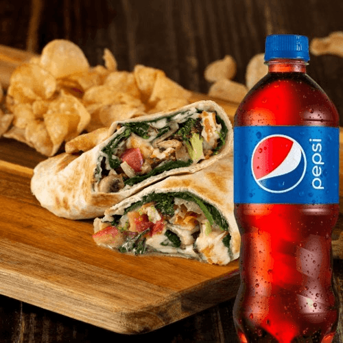 Veggie Lovers Panino Combo.