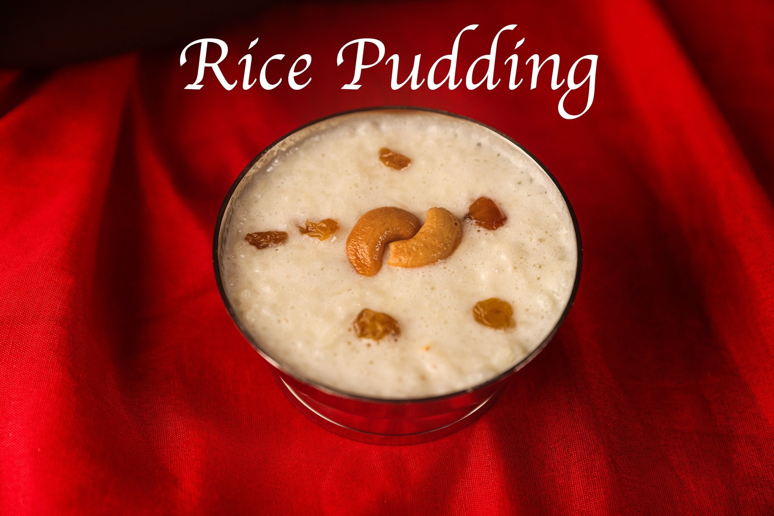 Rice Pudding (Kheer).
