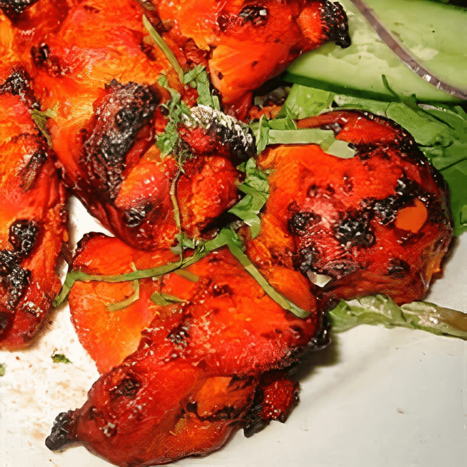 Chicken Tikka Angare.