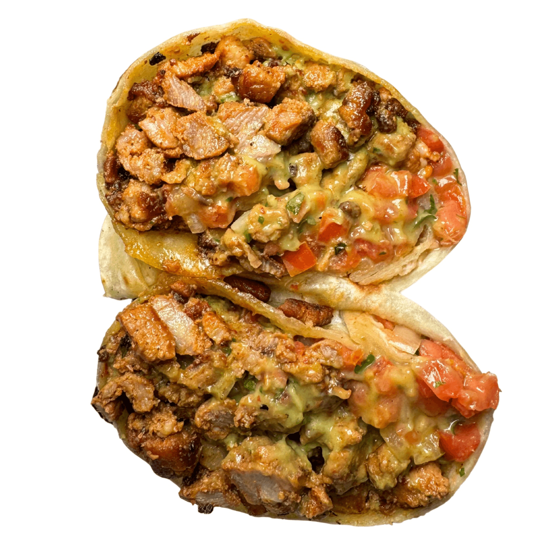 Al Pastor Burrito.