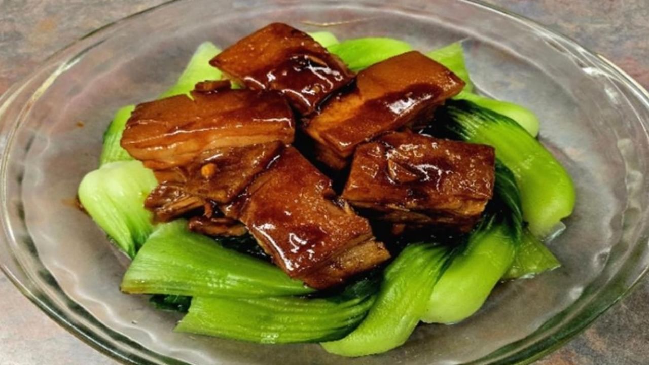 Braised Pork Belly.