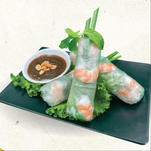 GC3 GRILLED CHICKEN & AVOCADO (3 rolls) / Gỏi Cuốn Gà Nướng, Bơ (3 cuốn)