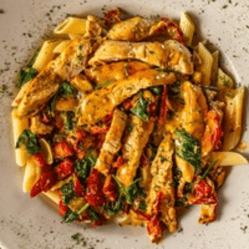 Tuscan Chicken Pasta.