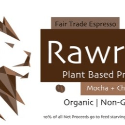 Mocha Chocolate Chip Rawr Bar (21g protein).