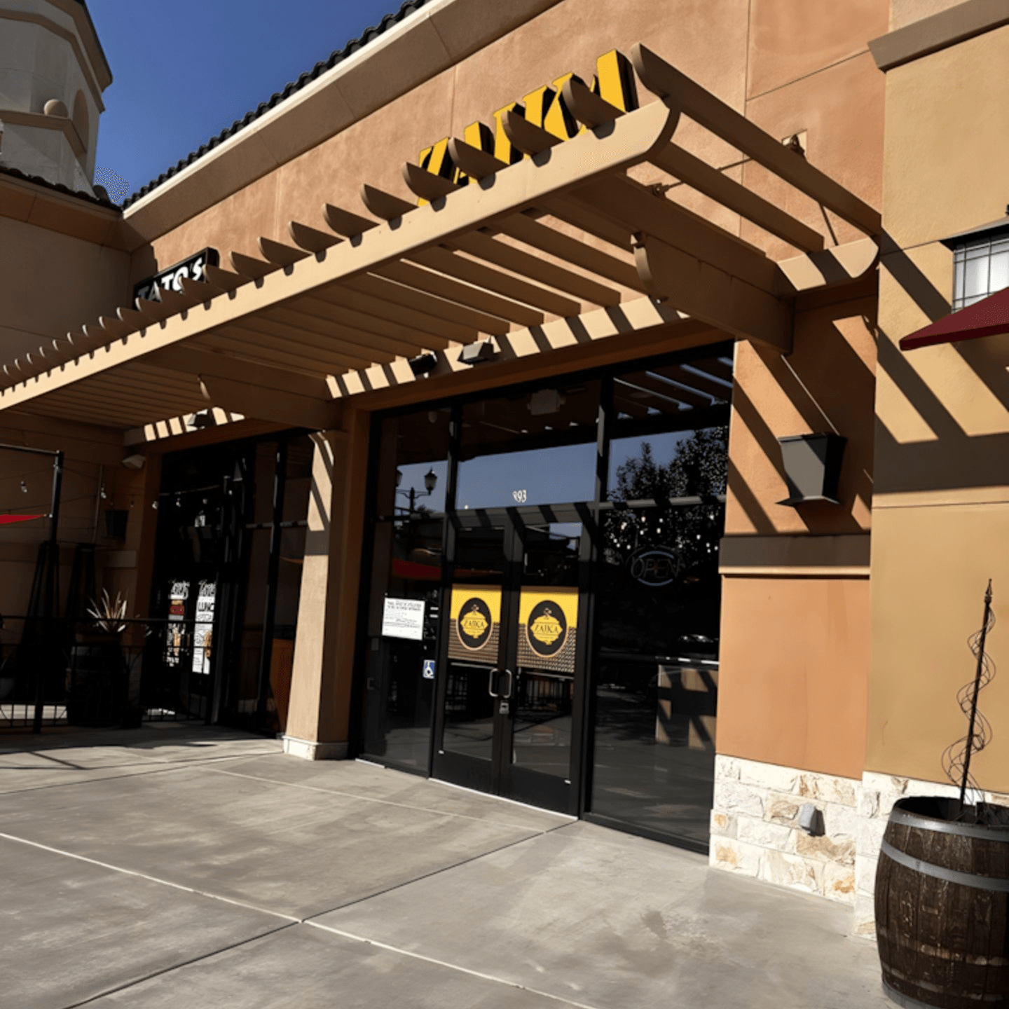 Welcome to Zaika Indian Bistro Bar 🥘