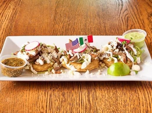 Sopes Appetizer.