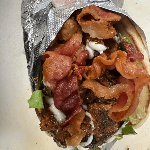 Chicken Bacon Ranch Gyro.