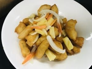 Sweet & Sour Chicken.