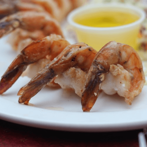 (8) Pieces Jumbo Shrimp.