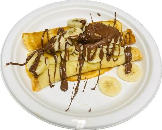 Chocolate Banana Crêpes.