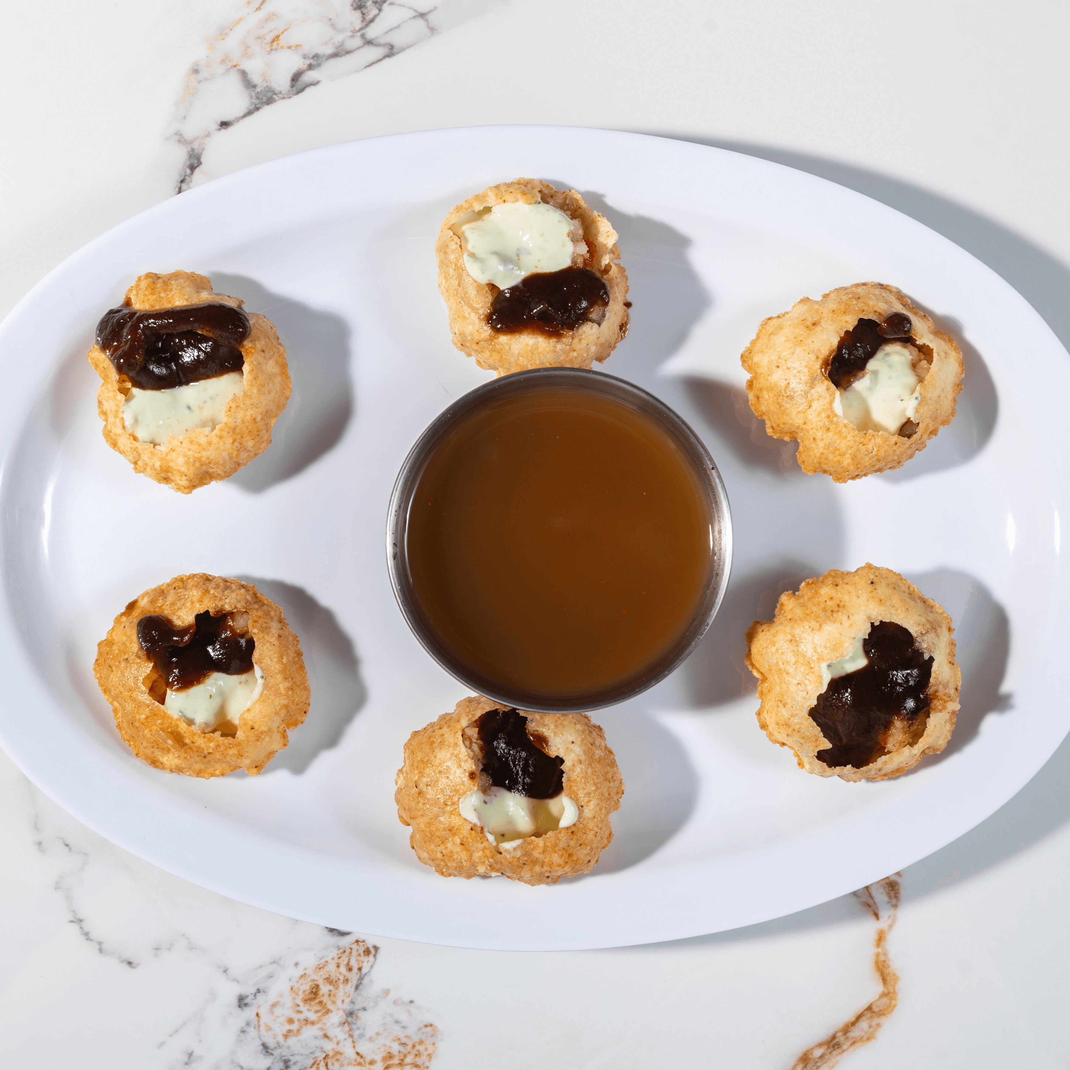 Gol Gappe/Pani Puri.