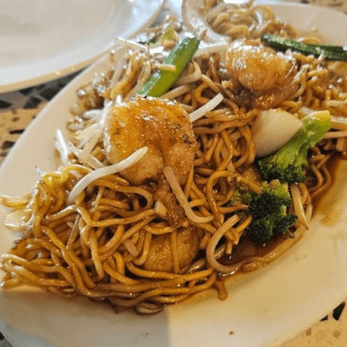 Shrimp Lo Mein.