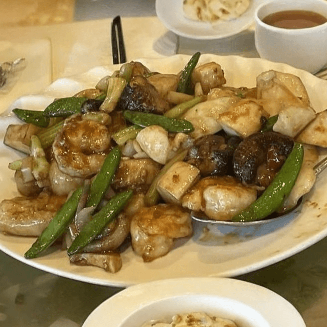 Seafood Combination in Spicy X.O. Sauces XO / 醬爆海鮮.