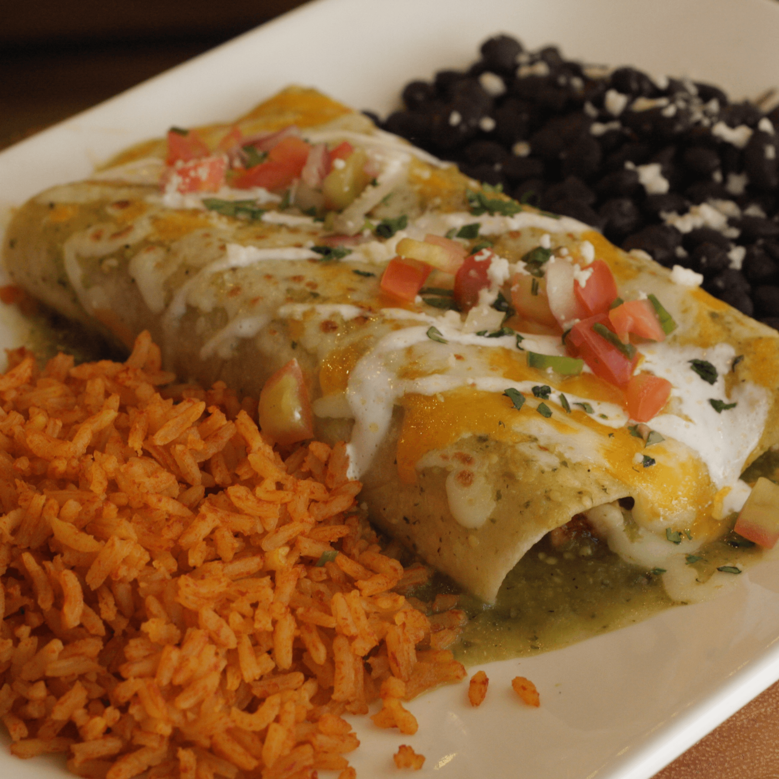 Cheese enchilada.