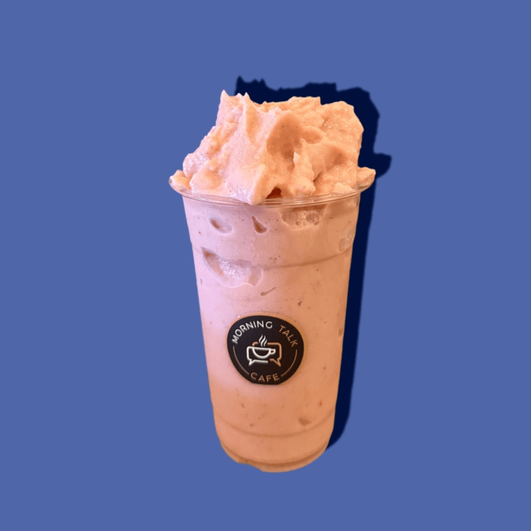 Mango+strawberry Smoothie.