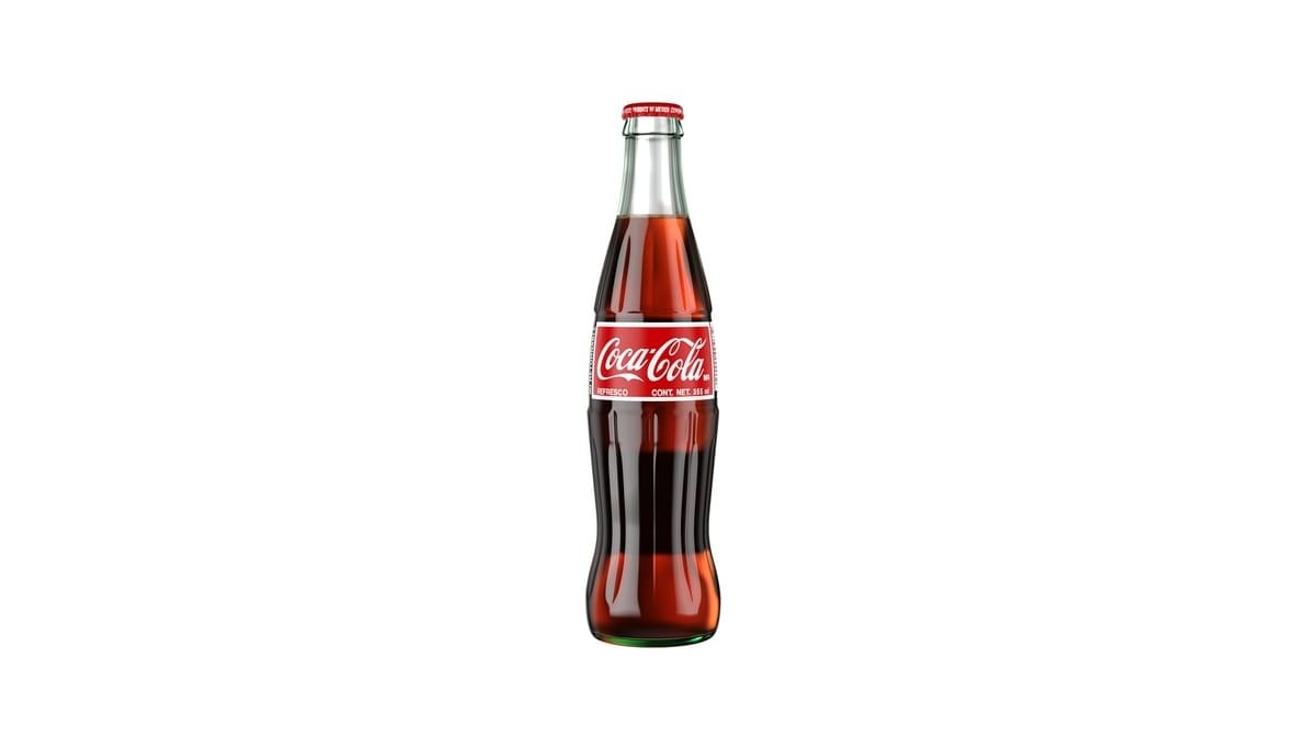 Mexican Coca Cola in Bottle.