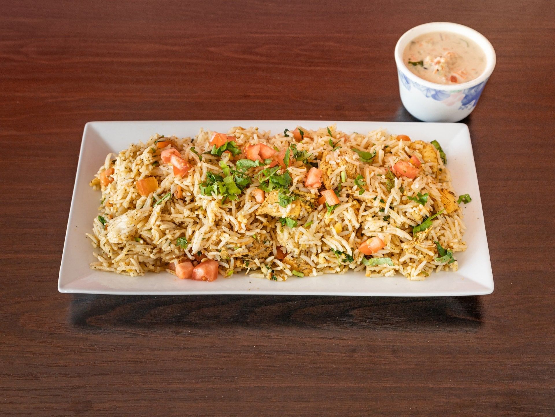 Chicken Biriyani.