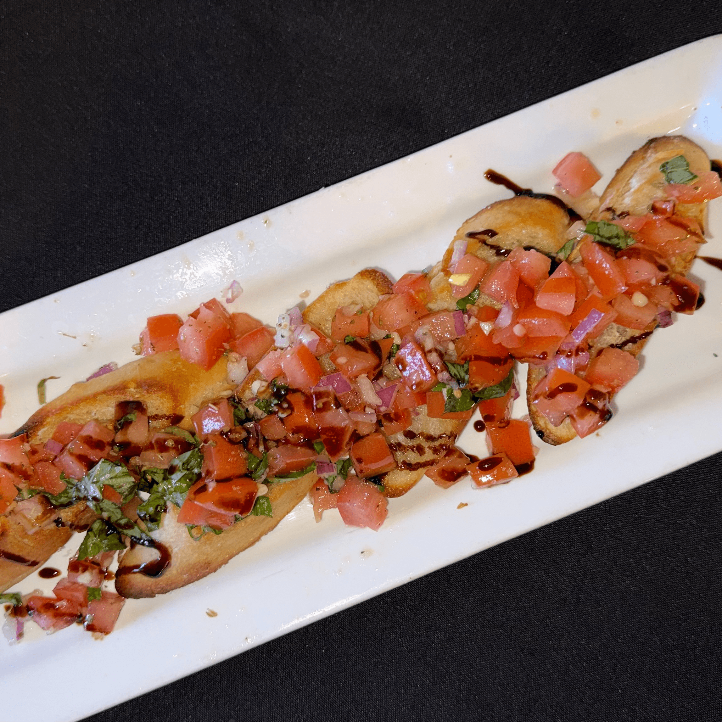 Traditional Bruschetta.