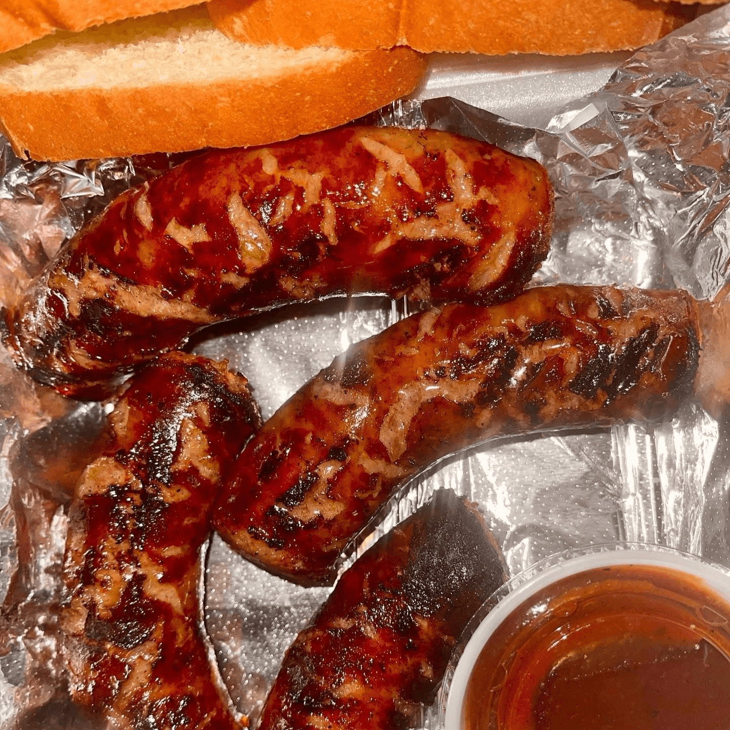 Small Pork Hot Links.