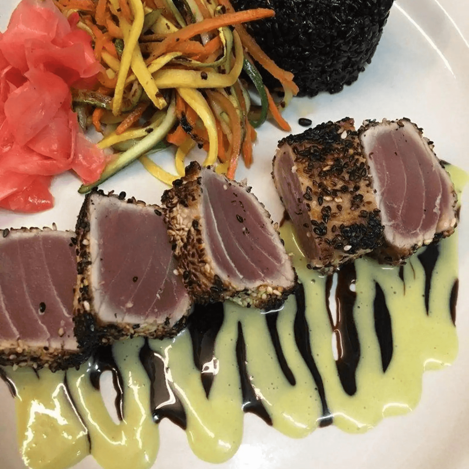 Sesame Crusted Tuna.