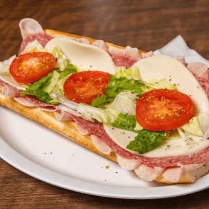 Italian cold cut cub w/ provolone.