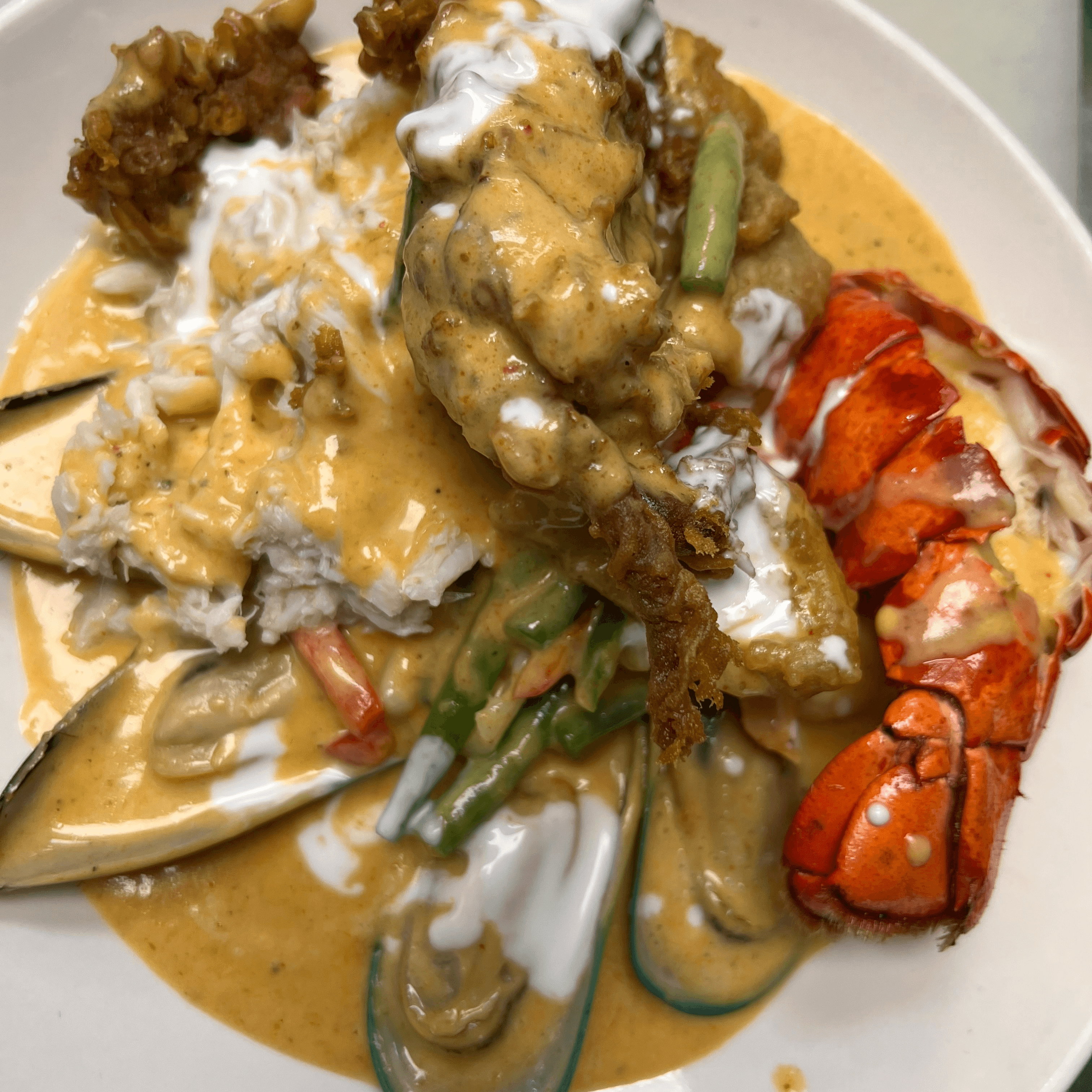 Ocean Paradise Panang Curry.