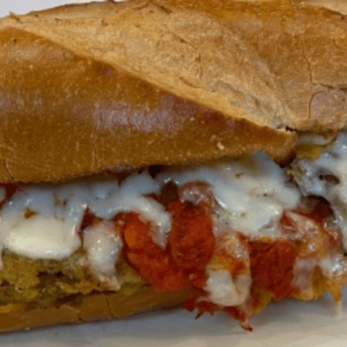 Fried Zucchini & Ricotta Parmigiana Sub.