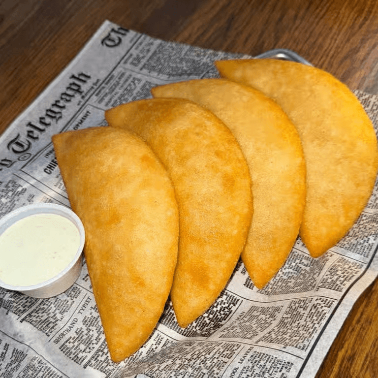 Shredded Chicken Empanada.