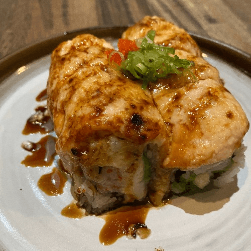 2 Baked Salmon Roll