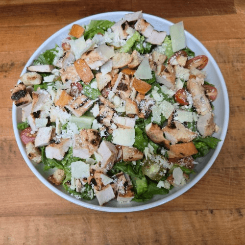 Chicken Caesar Salad.