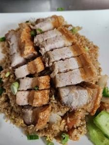 Crispy Pork Fried Rice.
