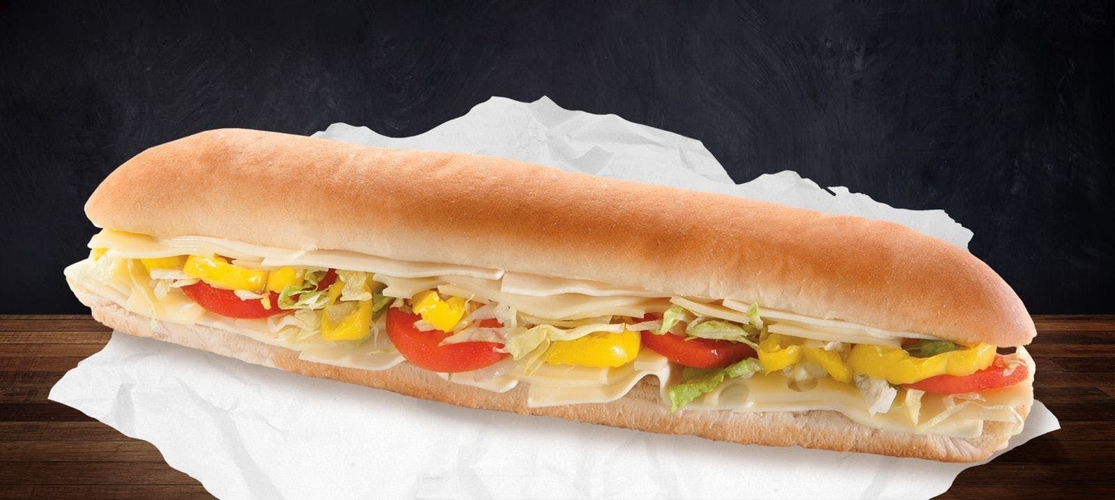Mixed Cheese Hoagie.