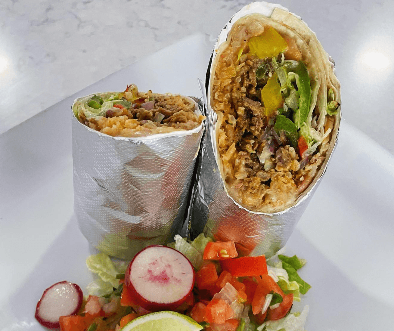 Cali Fajita Burrito.