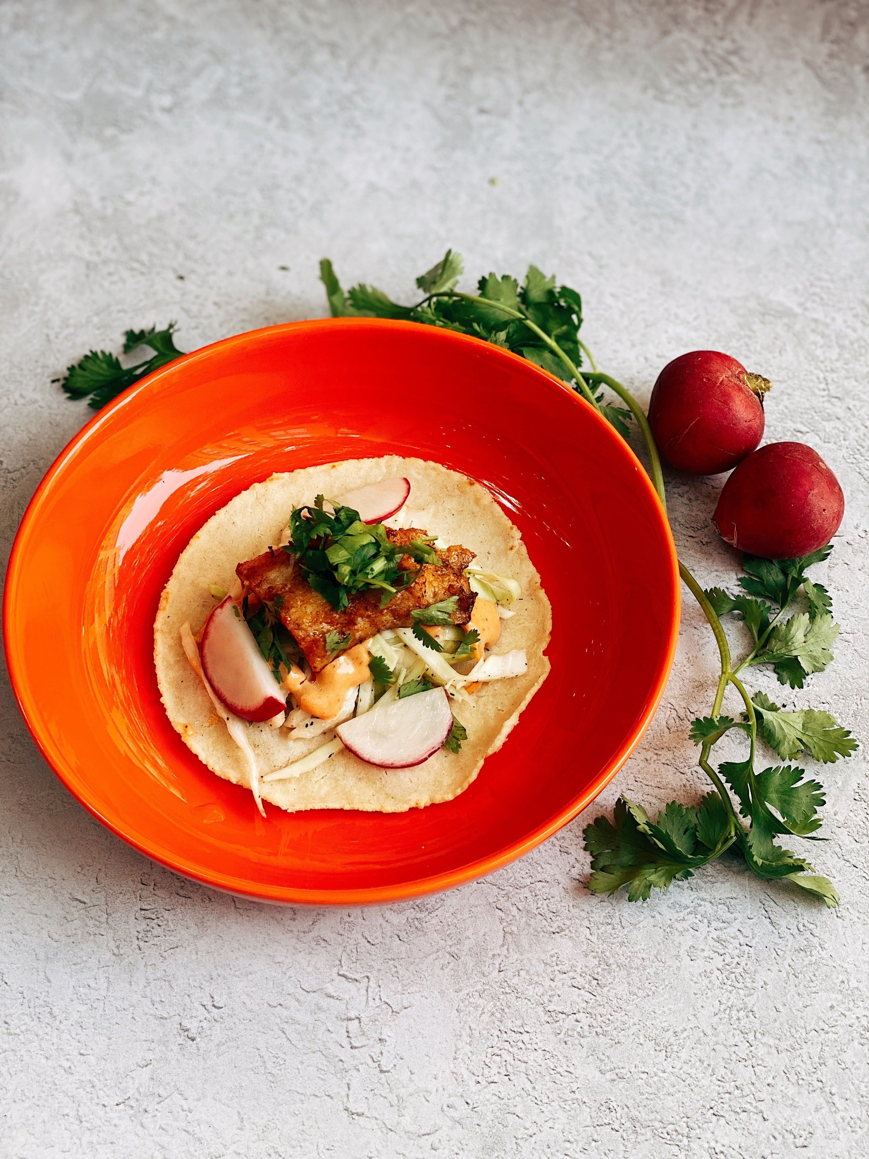 Pescado Al Grill Taco.