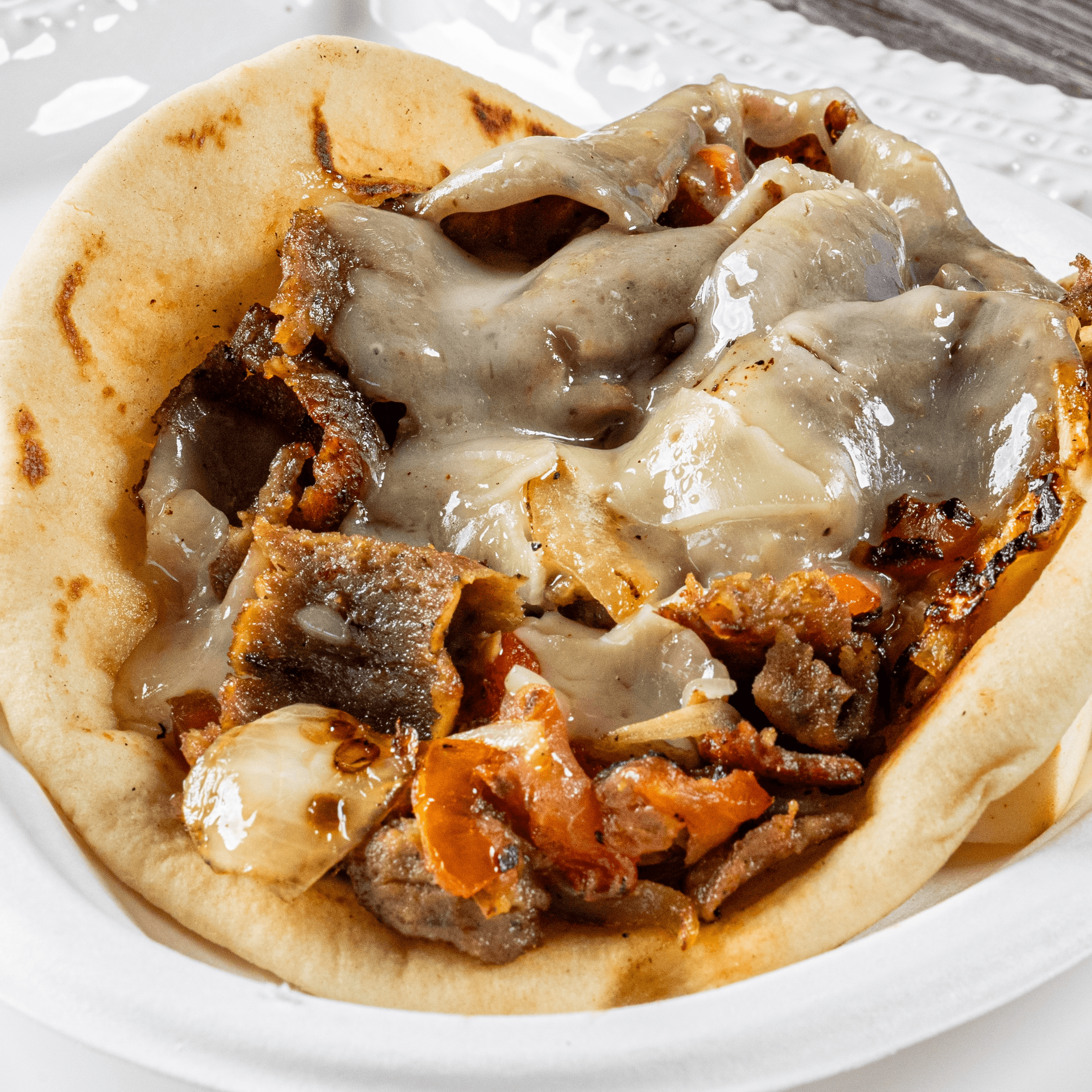 Mexican Style Gyro Combo.