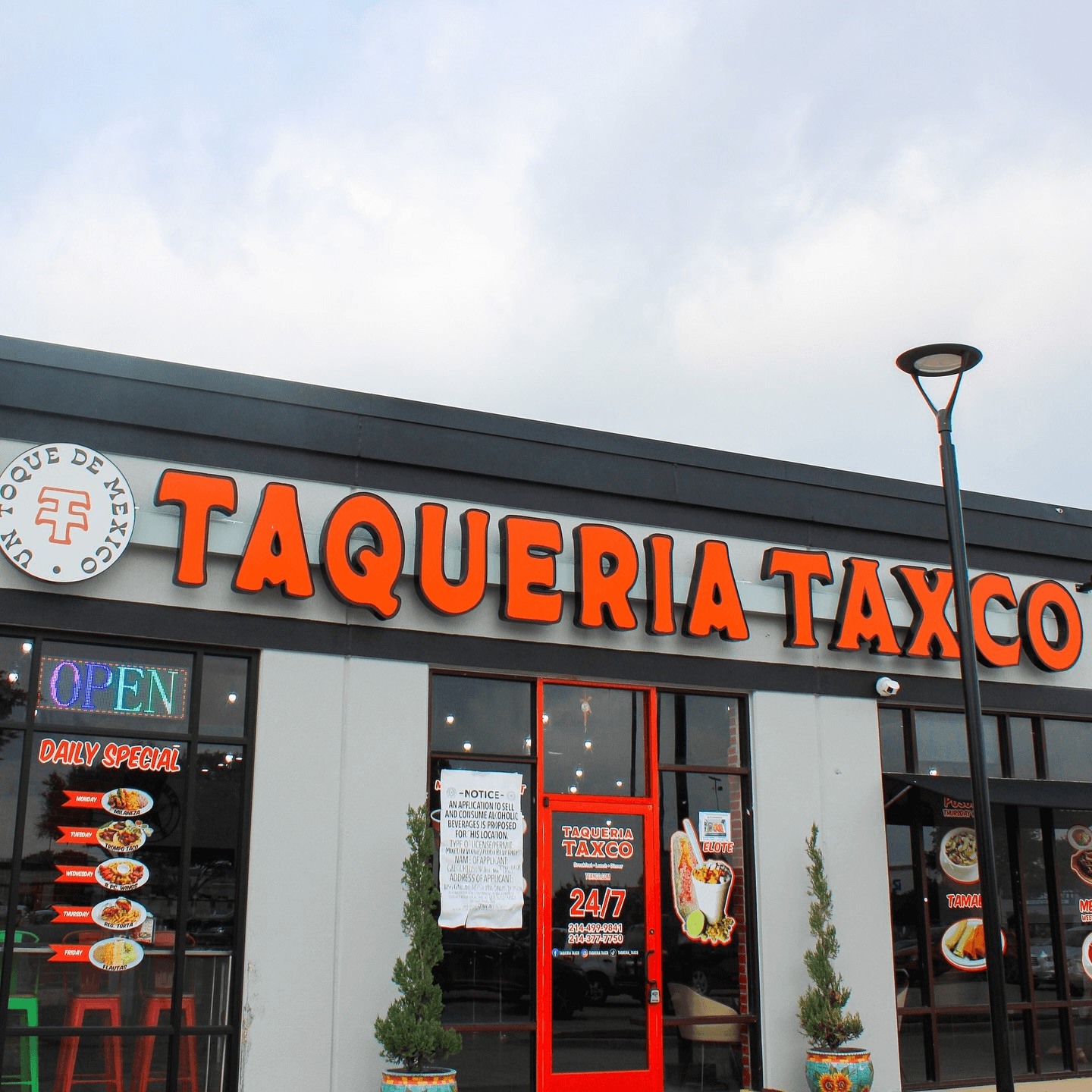 Welcome to Taqueria Taxco - Garland Road