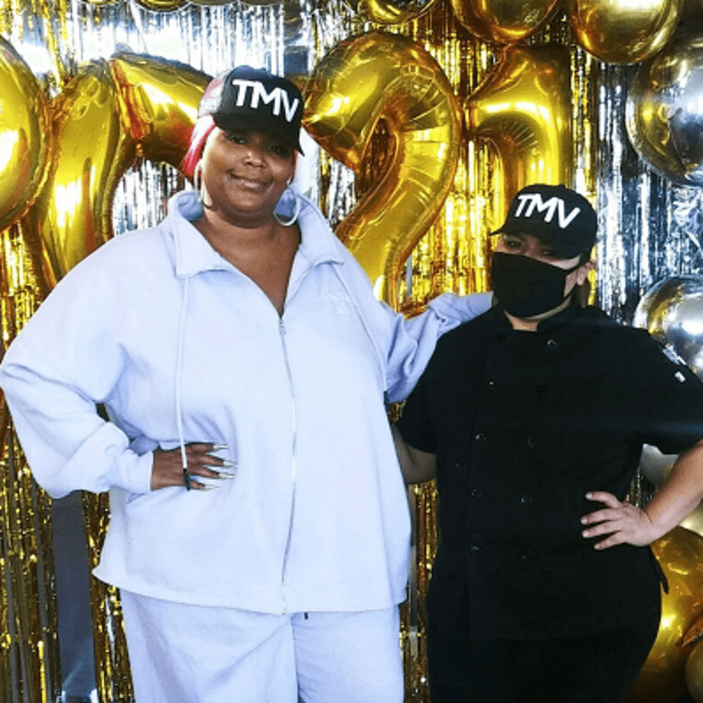 Lizzo Rings in New Year With Massive Vegan Feast