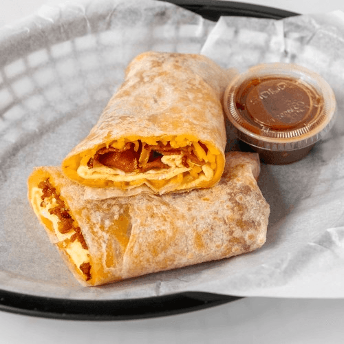 4. Regular Burro. Egg, Cheese.