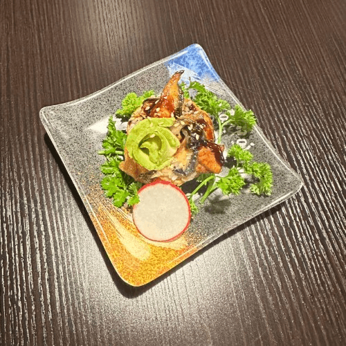Eel Inari Sushi.
