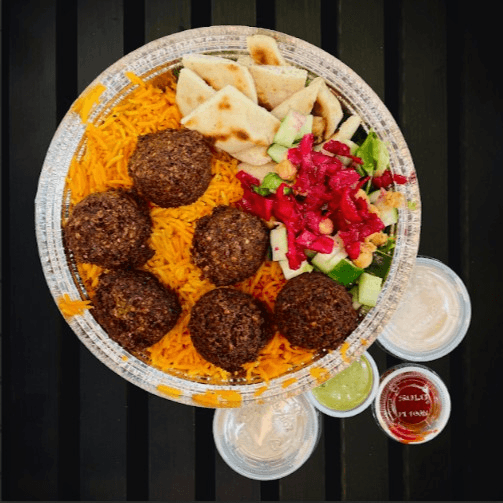 Falafel Platter.