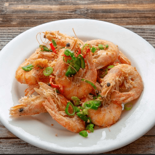 E14 Deep Fried Shrimp with Spicy Salt 酥炸椒鹽蝦 