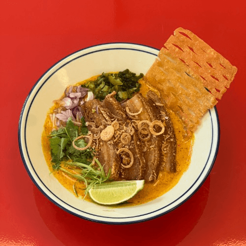 Khao Soi (soup noodles).