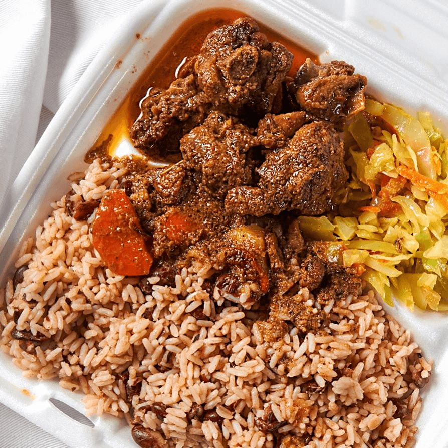 Brown Stew Chicken.