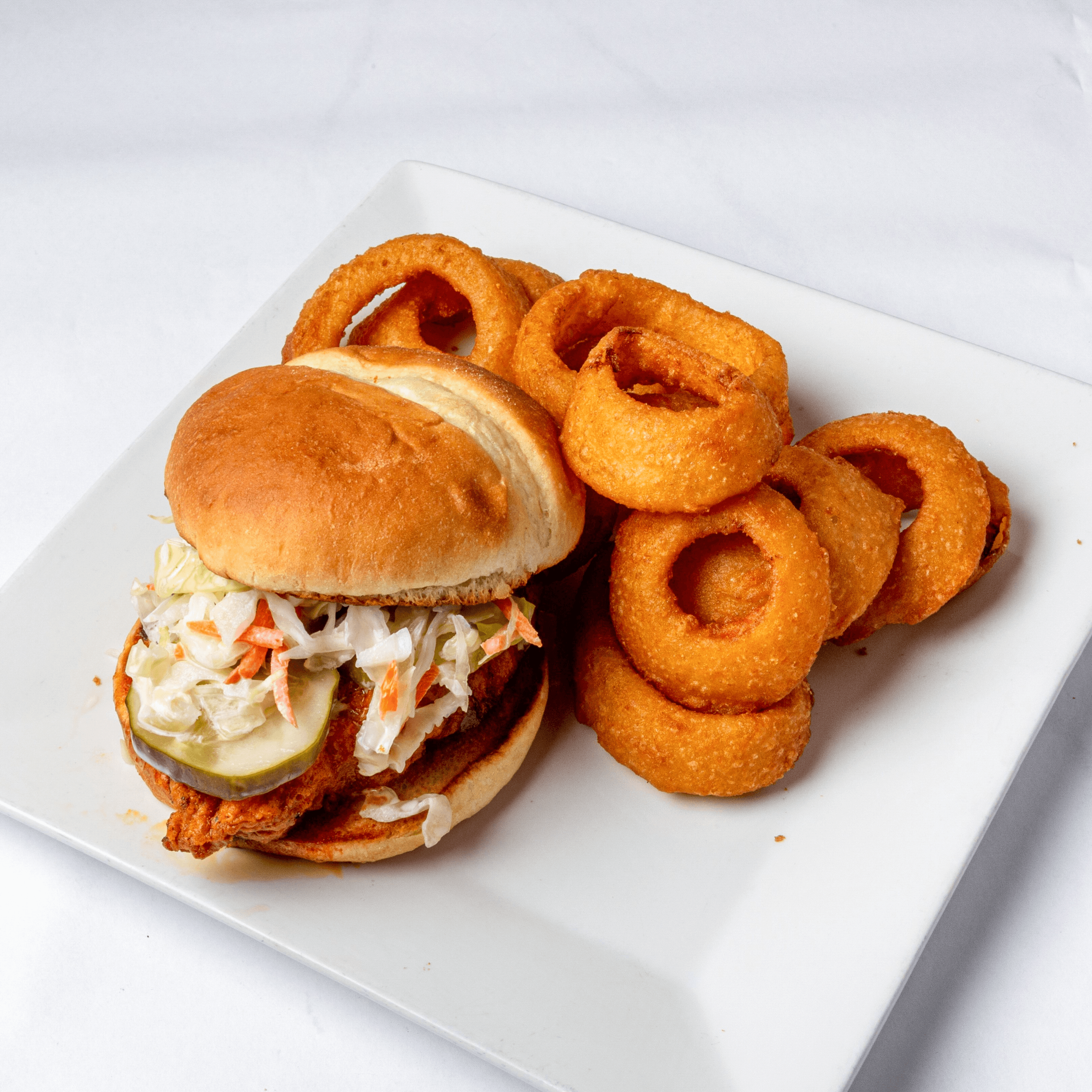 Fried Chicken Sandwich.