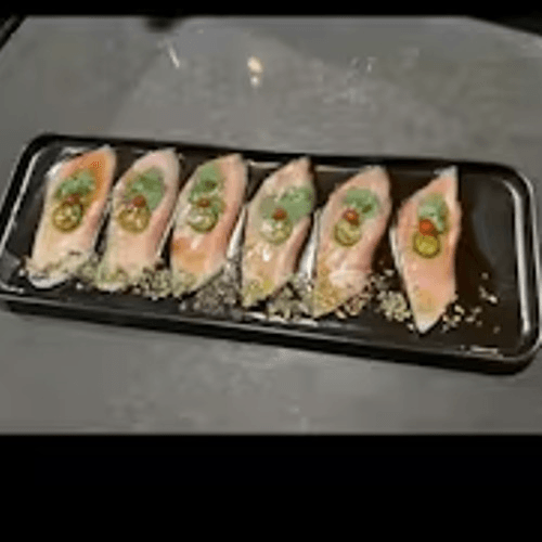 Yellowtail  with Jalapeño & Yuzu.