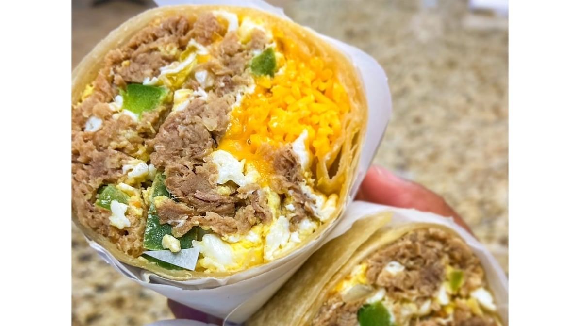 Machaca Burrito.