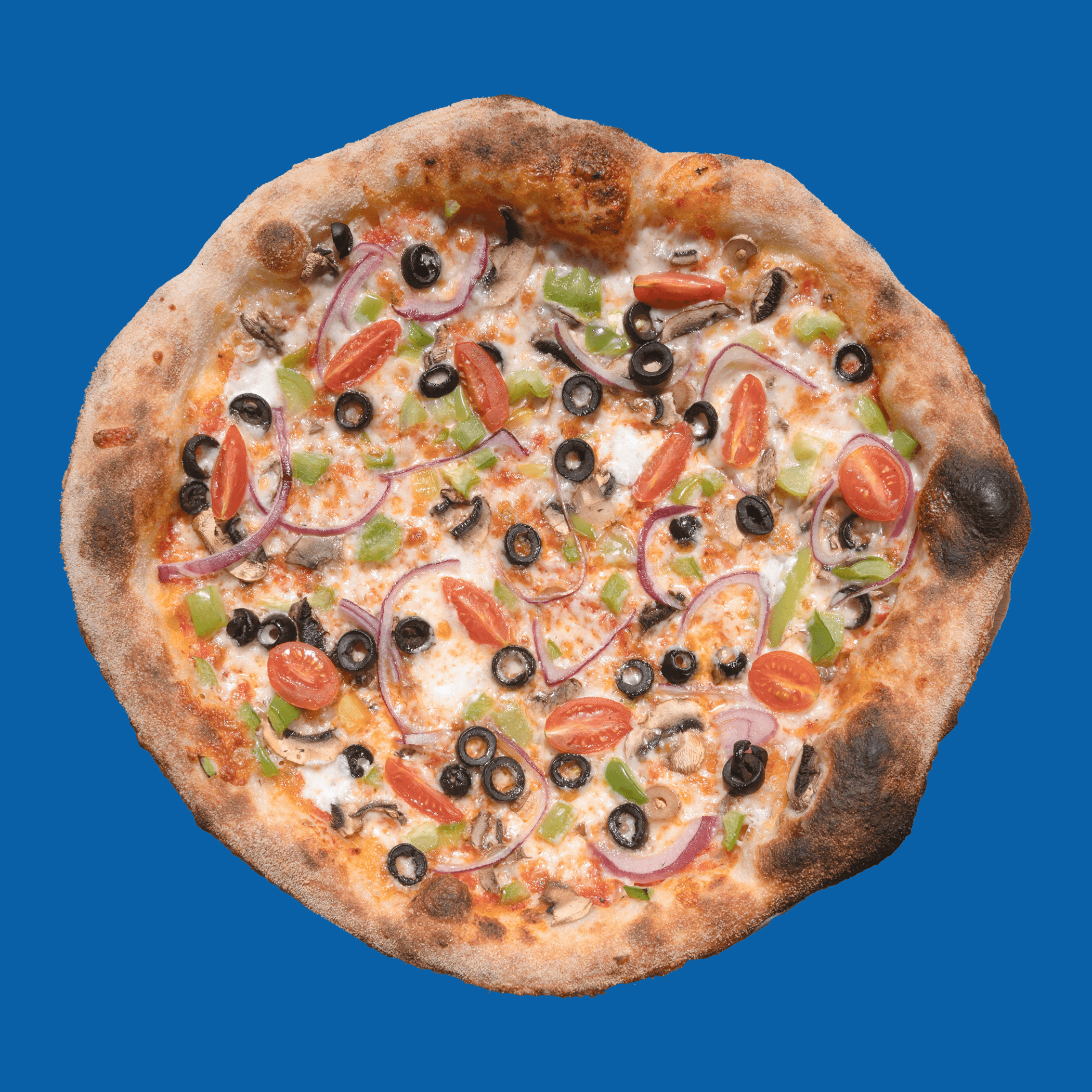 Classic Veggie Pizza.