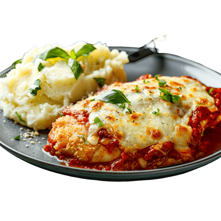 Chicken Cutlet Parmigiana.