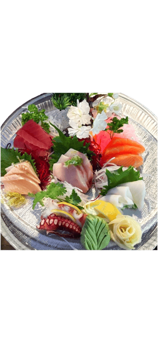 Sashimi Dinner.
